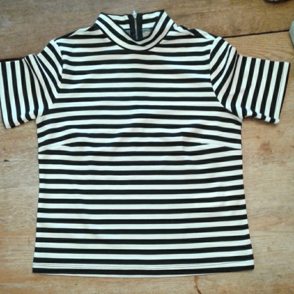 Black and White Shirt